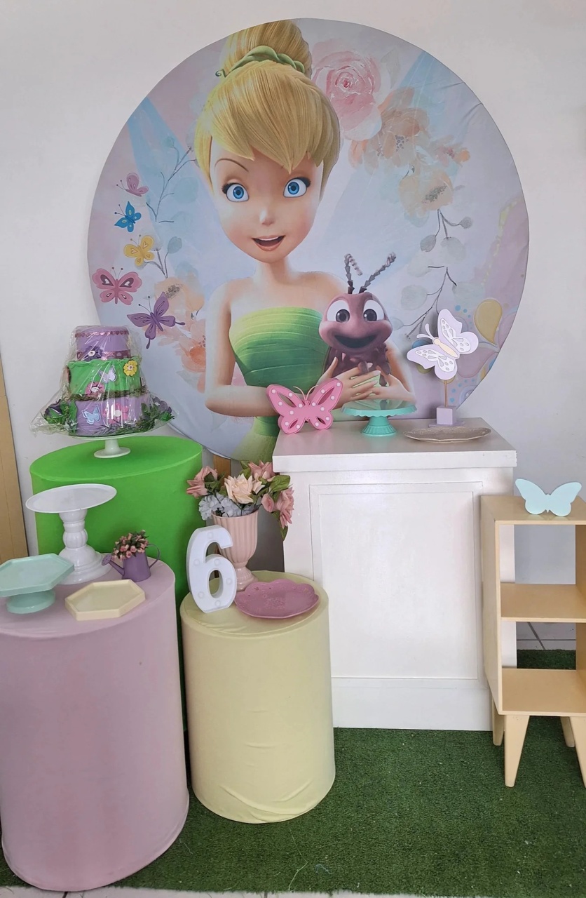Kit 1/3 Tinker Bell  - SonikaDecoracaohttps://wa.me/message/Q2BS5PB4ZSIYH1