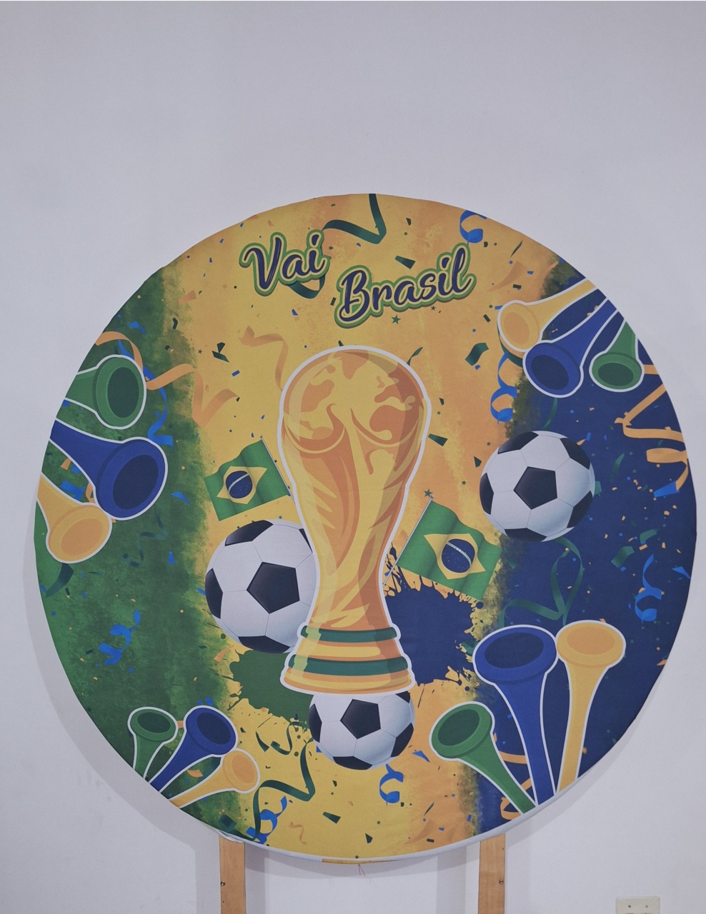 Painel Vai Brasil Taça - SonikaDecoracaohttps://wa.me/message/Q2BS5PB4ZSIYH1