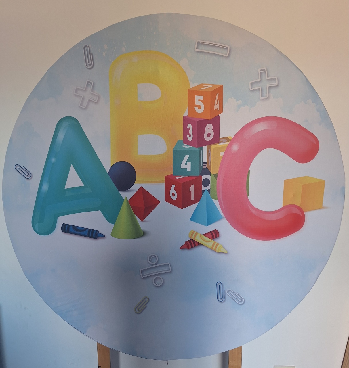Painel Abc  - SonikaDecoracaohttps://wa.me/message/Q2BS5PB4ZSIYH1