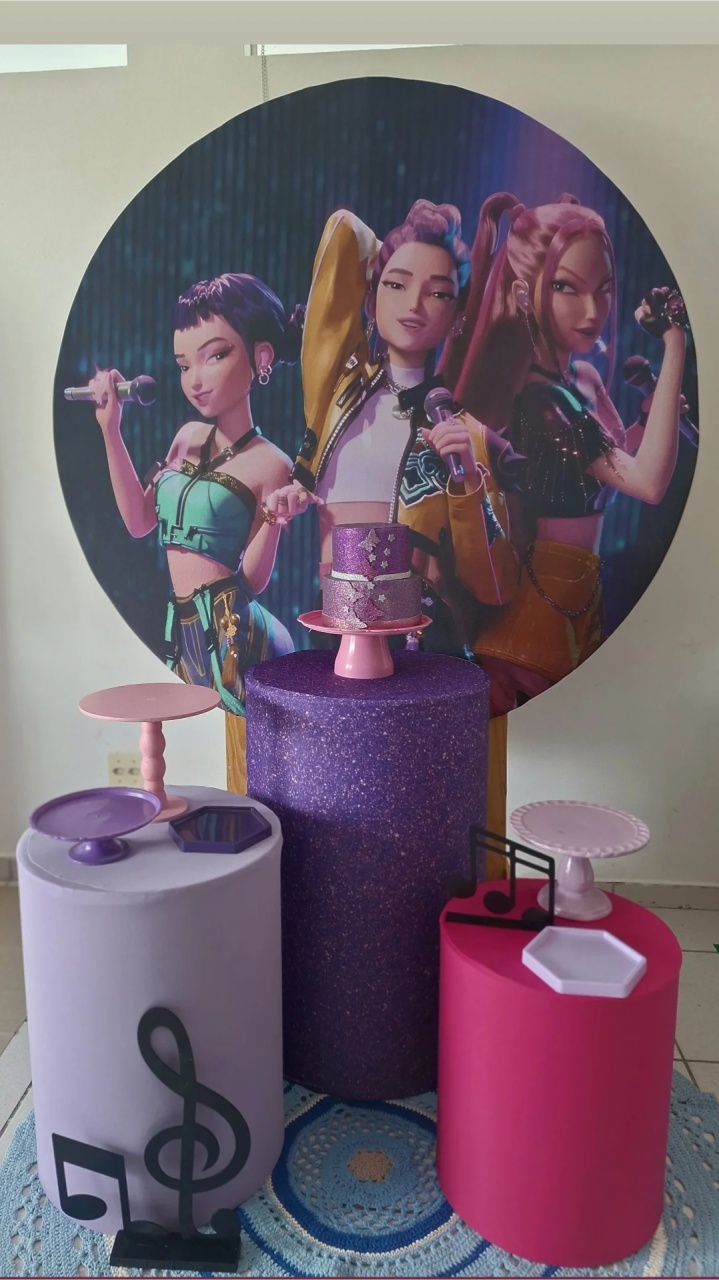 Kit Guerreiras  K-Pop  - SonikaDecoracaohttps://wa.me/message/Q2BS5PB4ZSIYH1