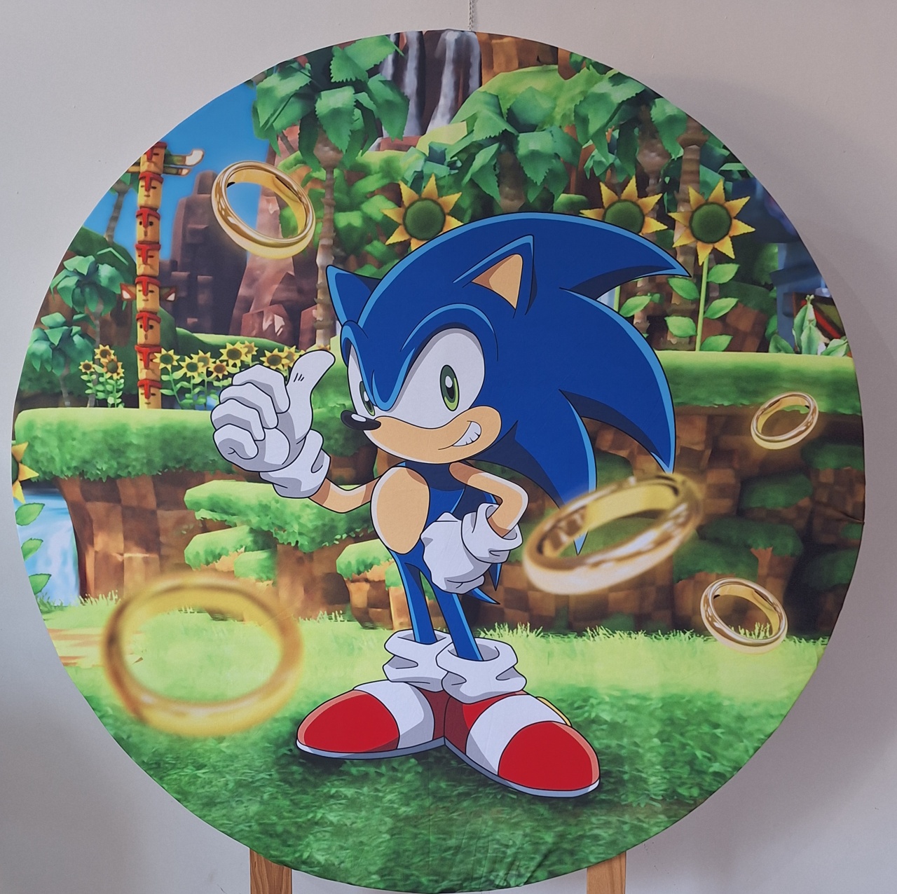 Painel Sonic Anel - SonikaDecoracaohttps://wa.me/message/Q2BS5PB4ZSIYH1