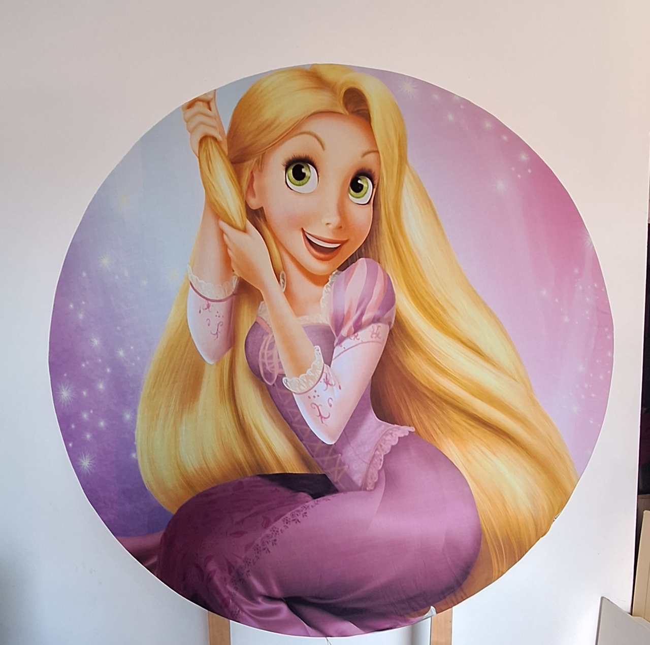 Painel Rapuzel  - SonikaDecoracaohttps://wa.me/message/Q2BS5PB4ZSIYH1