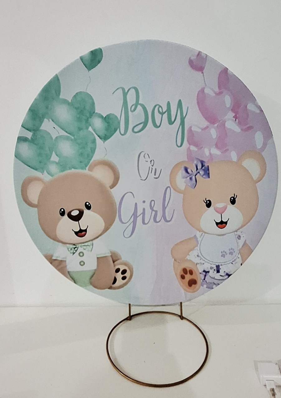Mini Painel Boy Girl - SonikaDecoracaohttps://wa.me/message/Q2BS5PB4ZSIYH1