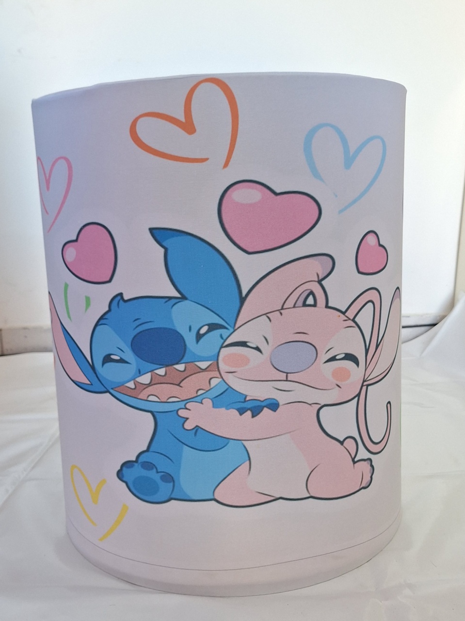 Capa Cilindro P Stitch Angel - SonikaDecoracaohttps://wa.me/message/Q2BS5PB4ZSIYH1