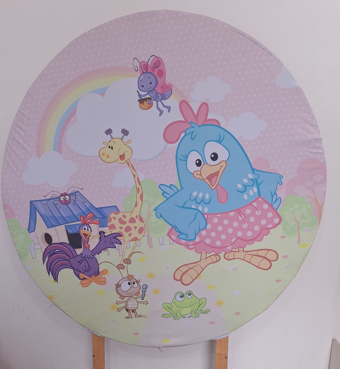 Painel 2 Galinha Pintadinha - SonikaDecoracaohttps://wa.me/message/Q2BS5PB4ZSIYH1