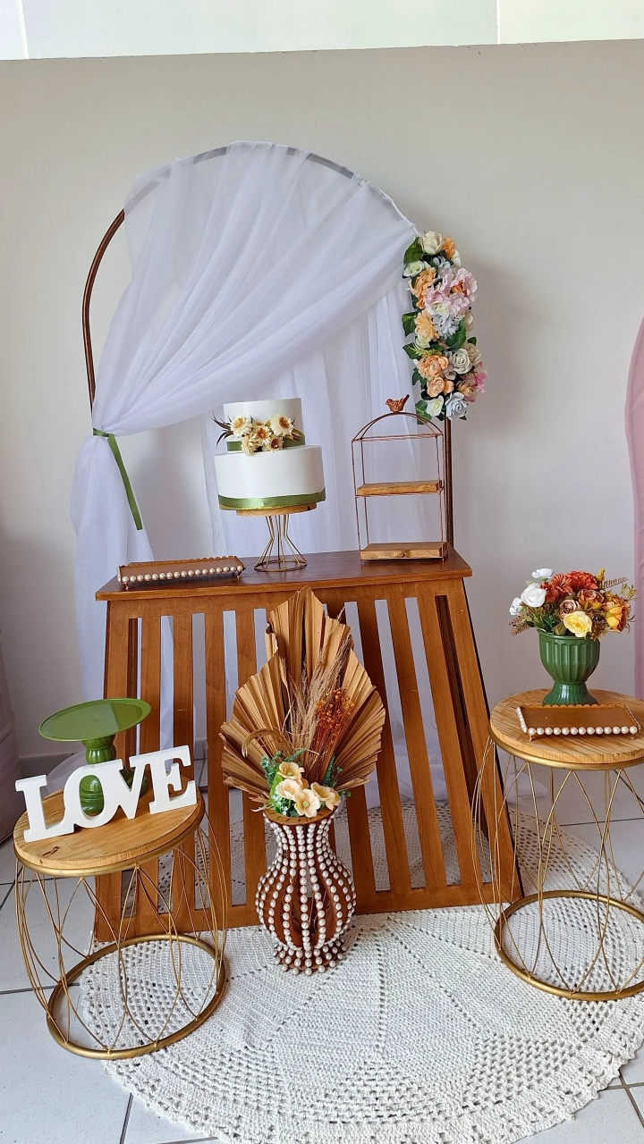 Casamento Vual Com Folhagem 1/2 - SonikaDecoracaohttps://wa.me/message/Q2BS5PB4ZSIYH1