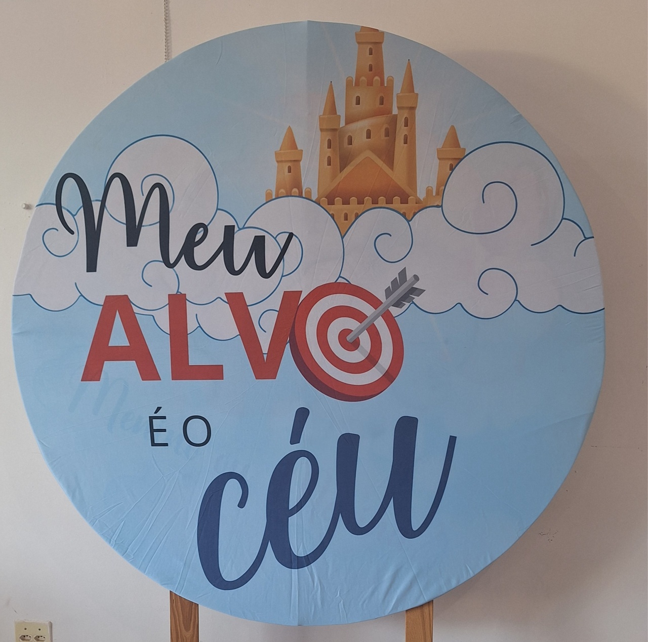 Painel Meu Alvo - SonikaDecoracaohttps://wa.me/message/Q2BS5PB4ZSIYH1