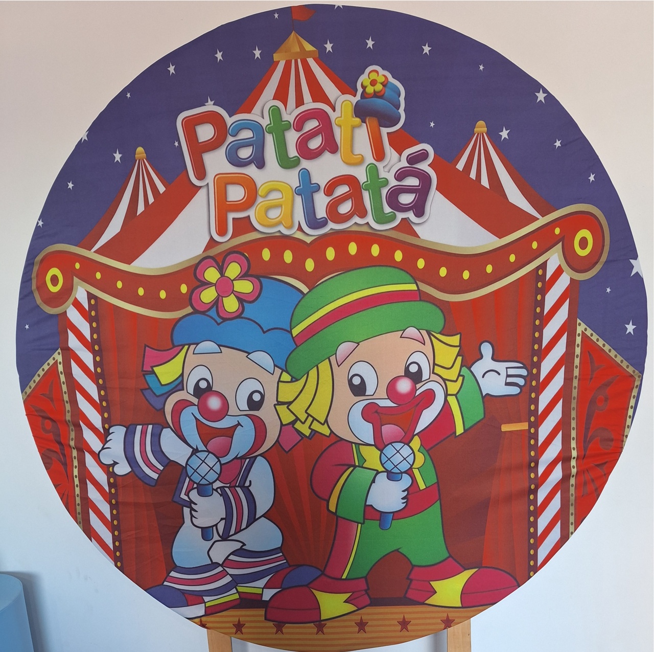 Painel Patati Patata - SonikaDecoracaohttps://wa.me/message/Q2BS5PB4ZSIYH1
