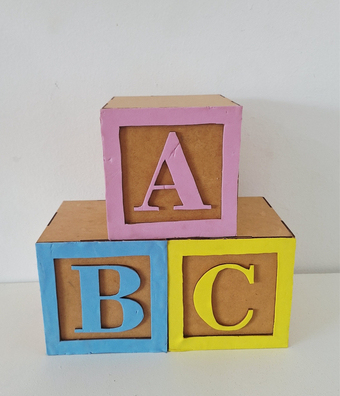 Cubo Abc 25X25 - SonikaDecoracaohttps://wa.me/message/Q2BS5PB4ZSIYH1