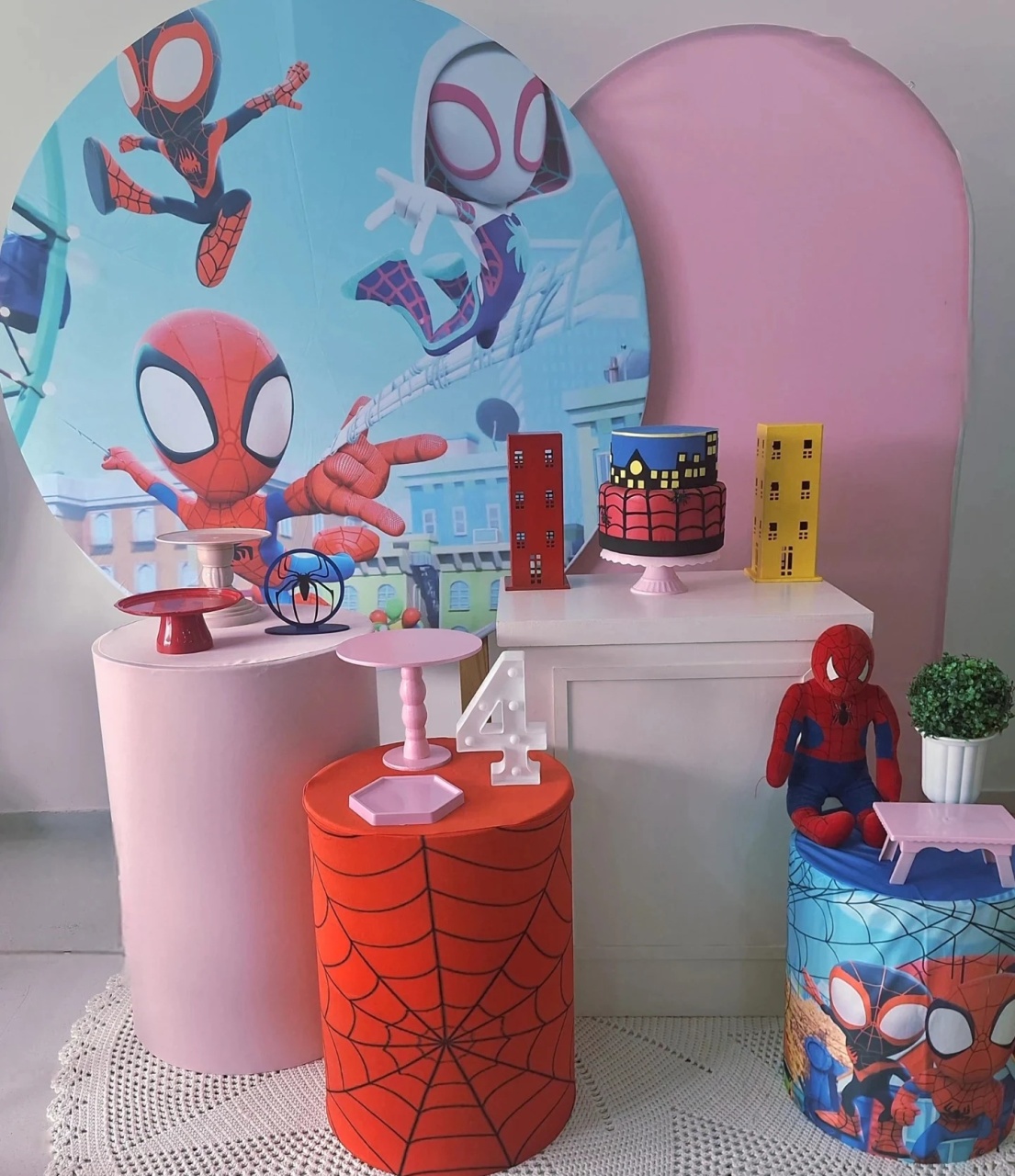Kit 1/1 Spidey E Seus Amigos    - SonikaDecoracaohttps://wa.me/message/Q2BS5PB4ZSIYH1