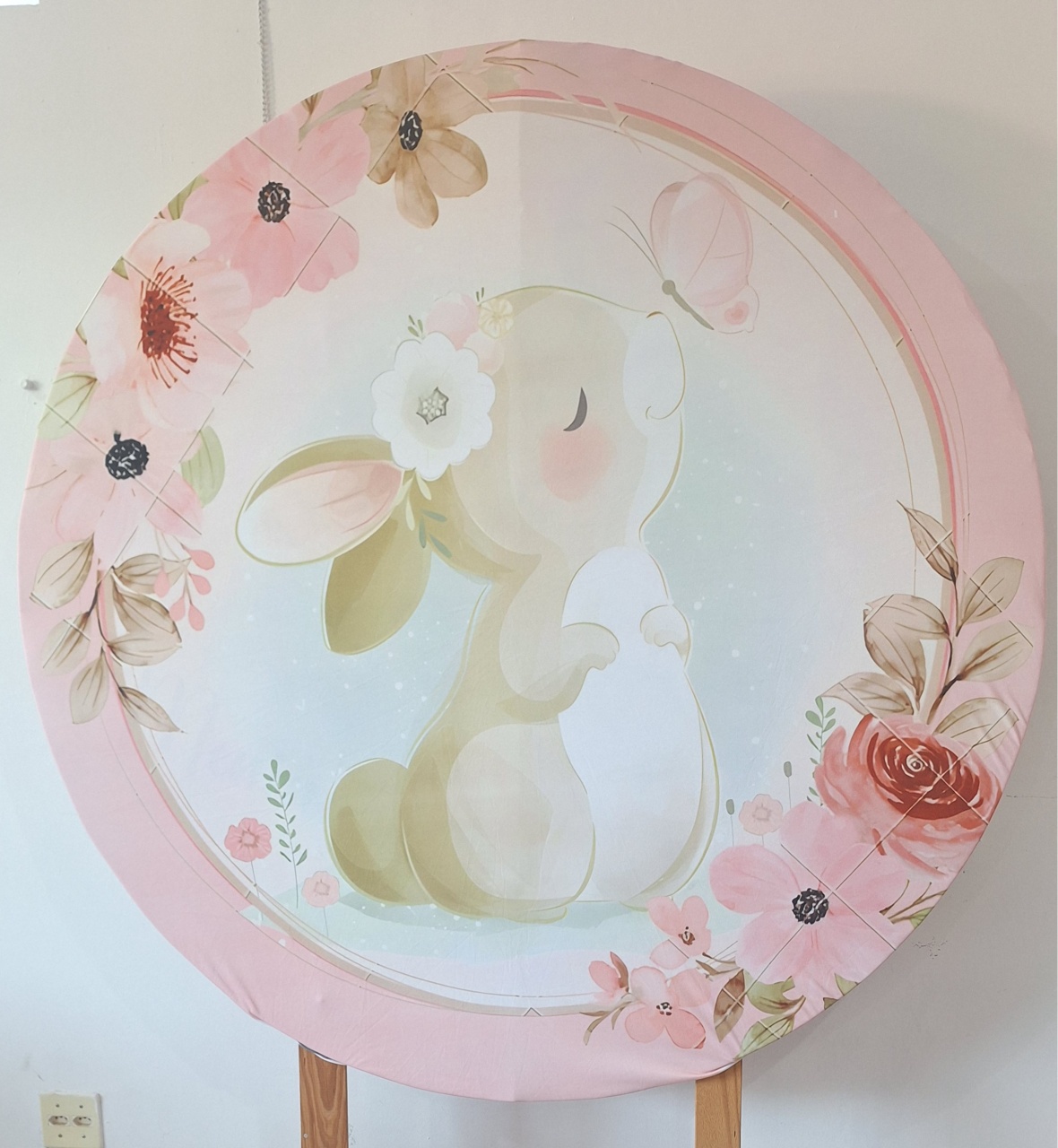 Painel Coelhinha - SonikaDecoracaohttps://wa.me/message/Q2BS5PB4ZSIYH1