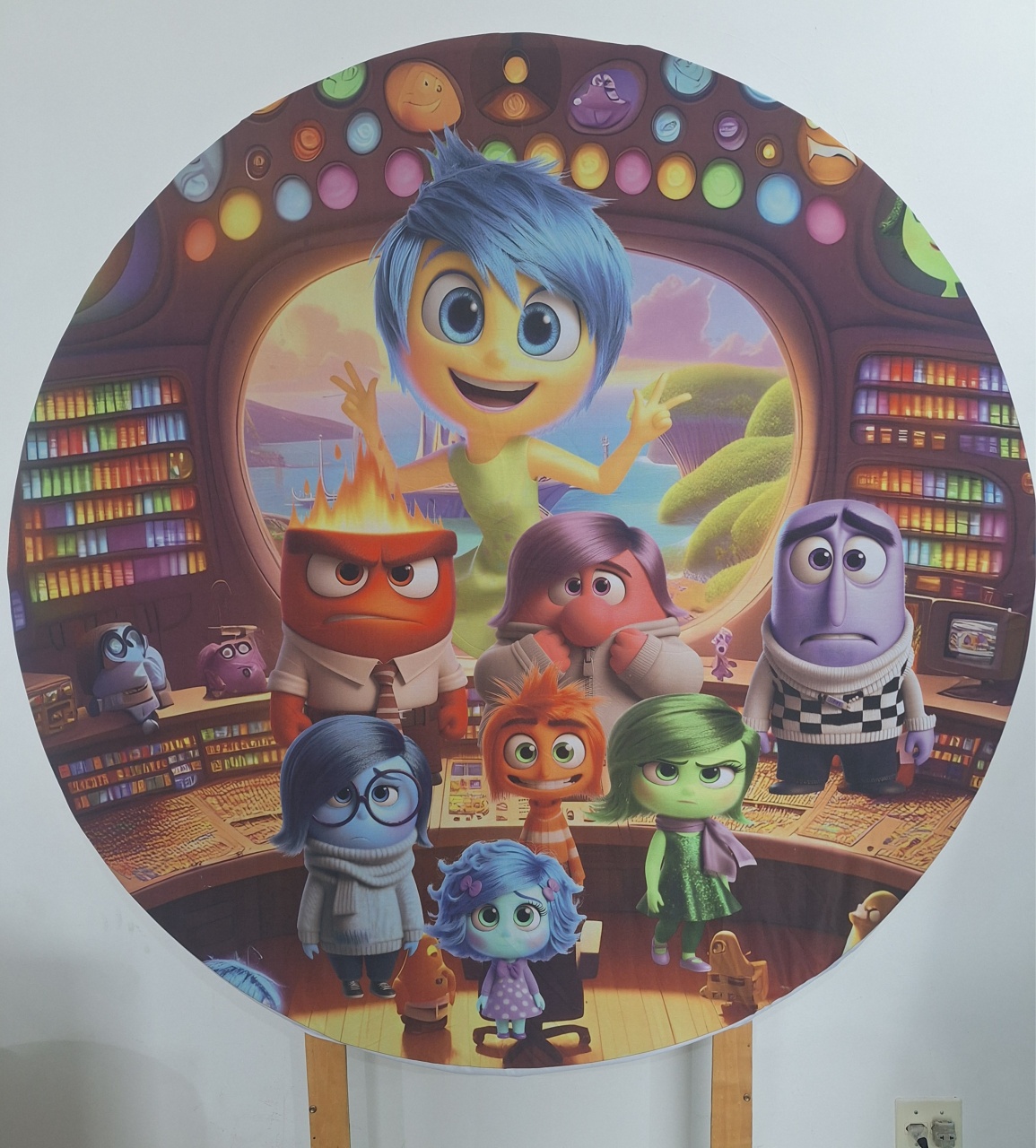 Painel Divertidamente - SonikaDecoracaohttps://wa.me/message/Q2BS5PB4ZSIYH1