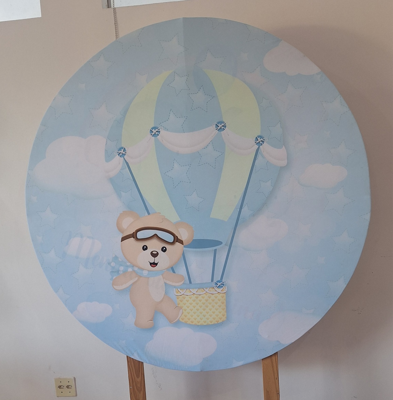 Painel Baloeiro Azul/Verde - SonikaDecoracaohttps://wa.me/message/Q2BS5PB4ZSIYH1