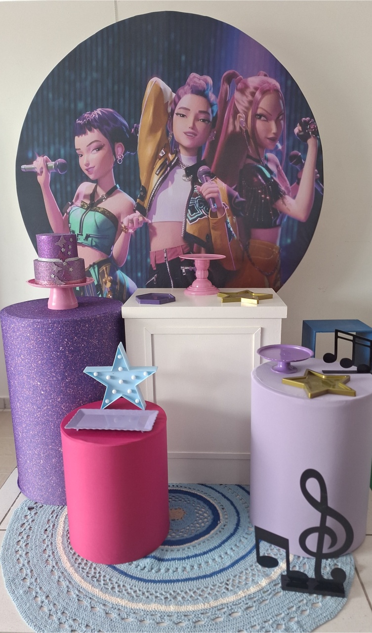 Kit Guerreiras  K-Pop  - SonikaDecoracaohttps://wa.me/message/Q2BS5PB4ZSIYH1