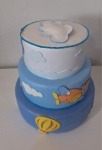 Bolo Fake Balao/Aviao/Nuvem - imagem 3