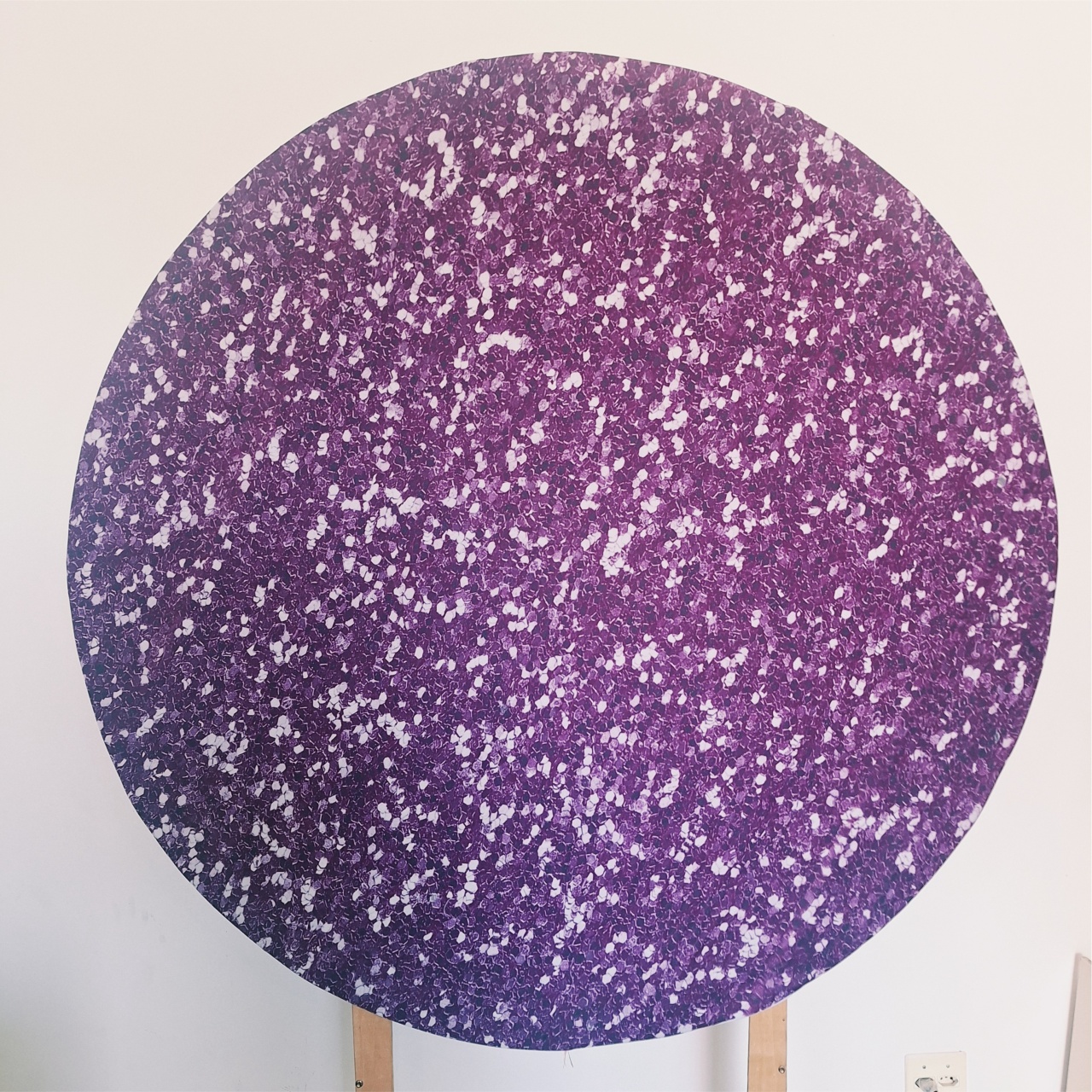 Painel  Glitter Roxo  - SonikaDecoracaohttps://wa.me/message/Q2BS5PB4ZSIYH1