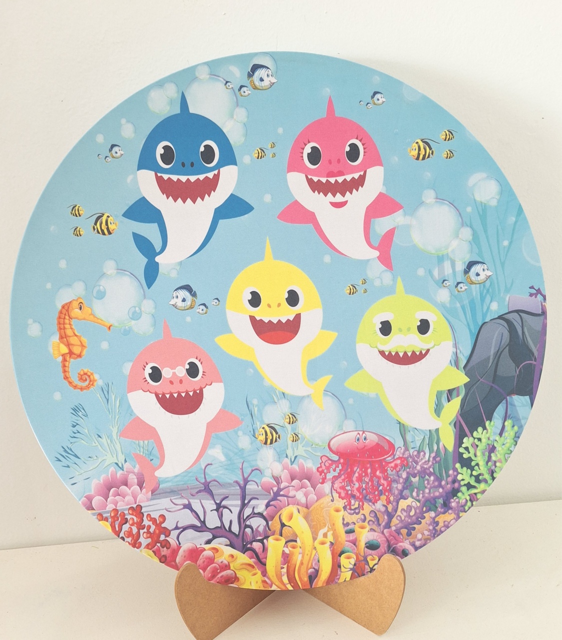 Mini Painel Beby Shark - SonikaDecoracaohttps://wa.me/message/Q2BS5PB4ZSIYH1