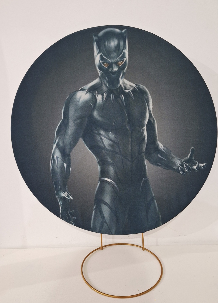 Mini Painel Pantera Negra - SonikaDecoracaohttps://wa.me/message/Q2BS5PB4ZSIYH1