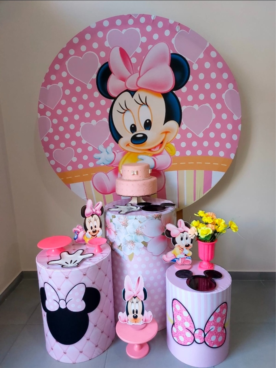 Kit 1/2 Minney Beby - SonikaDecoracaohttps://wa.me/message/Q2BS5PB4ZSIYH1