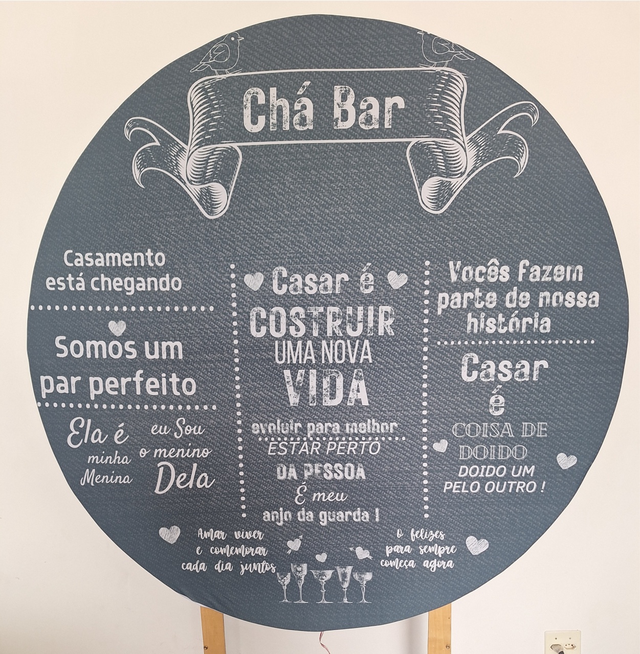 Painel  Cha Bar - SonikaDecoracaohttps://wa.me/message/Q2BS5PB4ZSIYH1