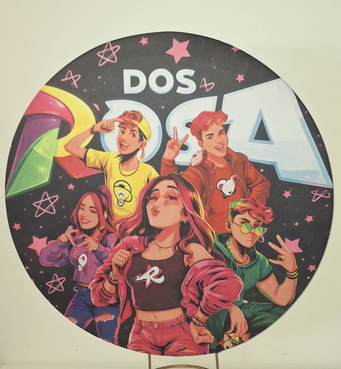 Mini Painel Os Rosas - SonikaDecoracaohttps://wa.me/message/Q2BS5PB4ZSIYH1