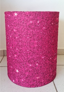 Capa Rosa Pink Glitter M - SonikaDecoracaohttps://wa.me/message/Q2BS5PB4ZSIYH1
