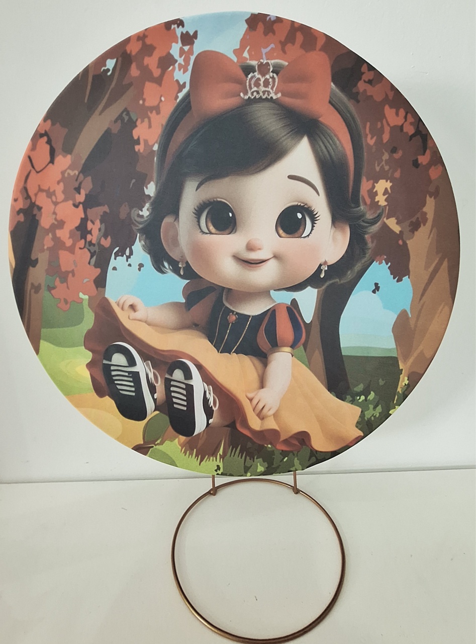 Mini Painel Branca de Neve Cut - SonikaDecoracaohttps://wa.me/message/Q2BS5PB4ZSIYH1