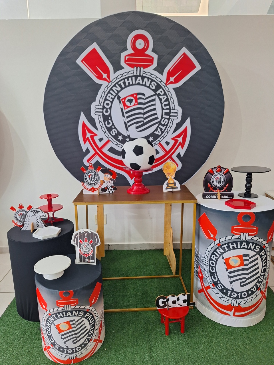 Kit 1/3 Corinthians - SonikaDecoracaohttps://wa.me/message/Q2BS5PB4ZSIYH1