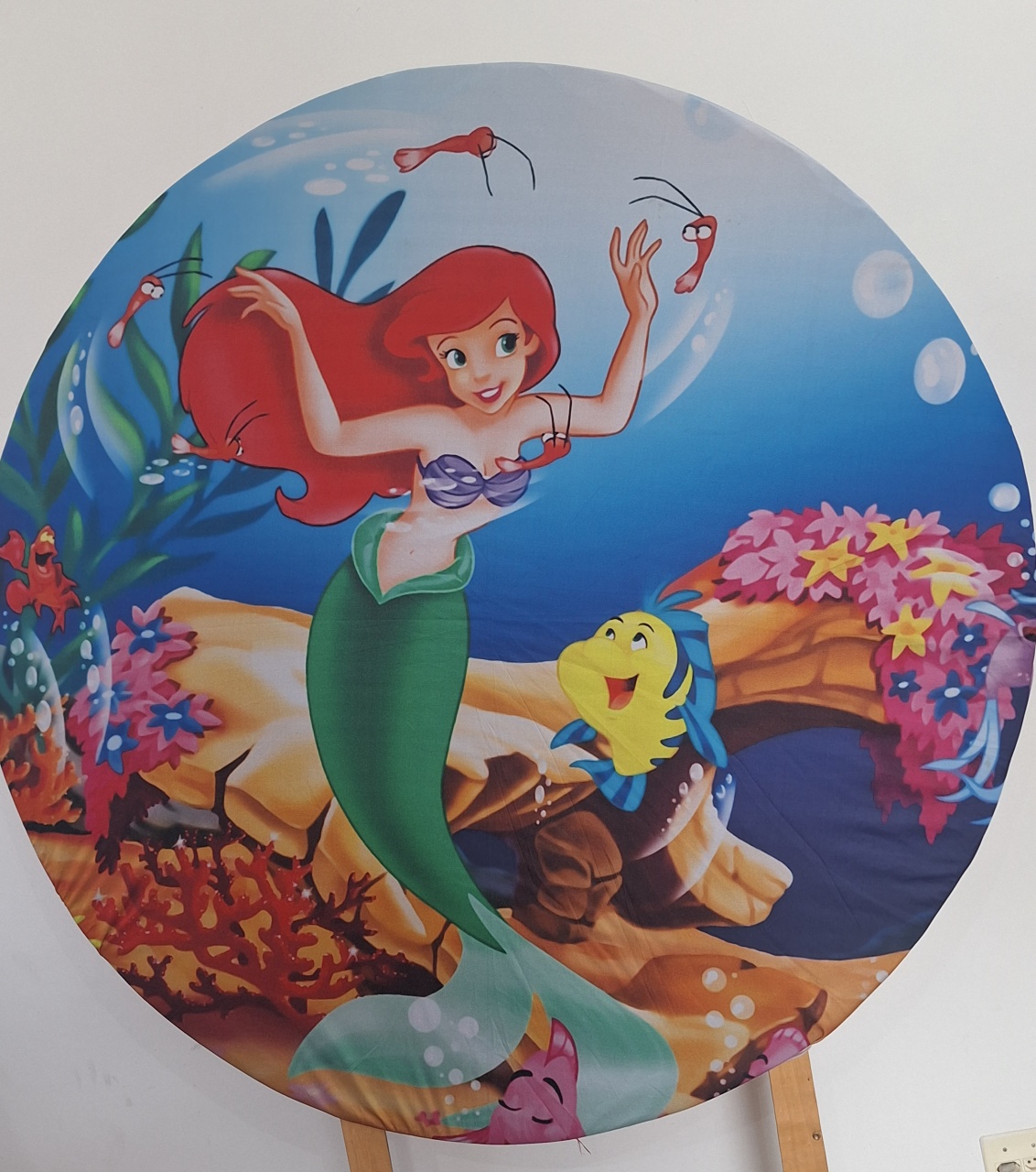 Painel Sereia Ariel - SonikaDecoracaohttps://wa.me/message/Q2BS5PB4ZSIYH1