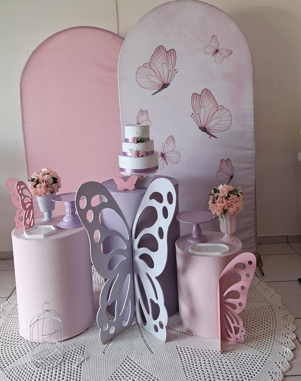 Kit Klin Borboleta Rosa - SonikaDecoracaohttps://wa.me/message/Q2BS5PB4ZSIYH1