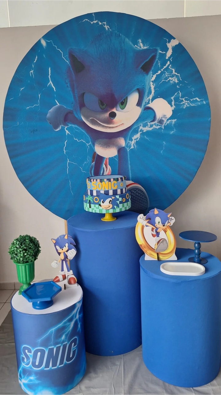 Decoração Sonic Raio - SonikaDecoracaohttps://wa.me/message/Q2BS5PB4ZSIYH1
