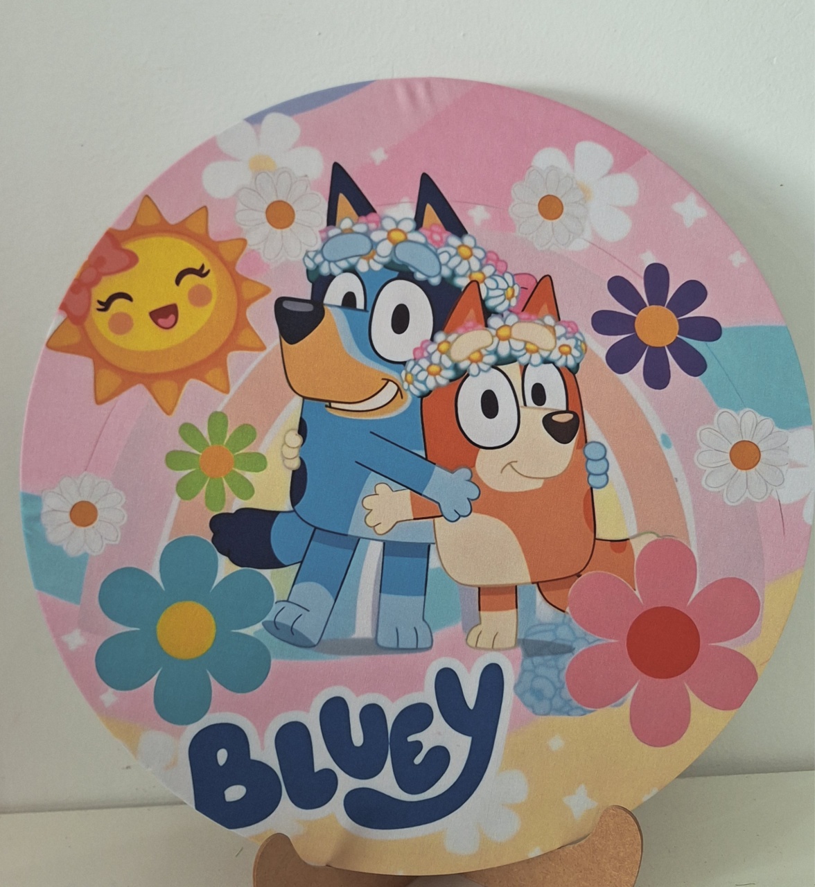 Mini Painel Bluey Bingo Rosa - SonikaDecoracaohttps://wa.me/message/Q2BS5PB4ZSIYH1