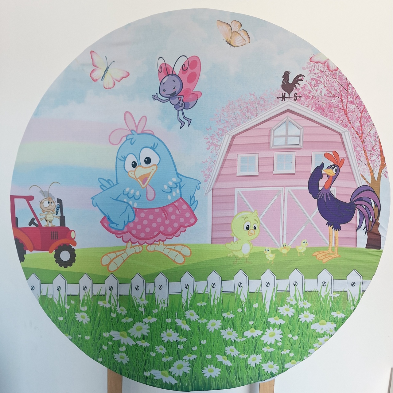 Painel Galinha Pintadinha 1 - SonikaDecoracaohttps://wa.me/message/Q2BS5PB4ZSIYH1