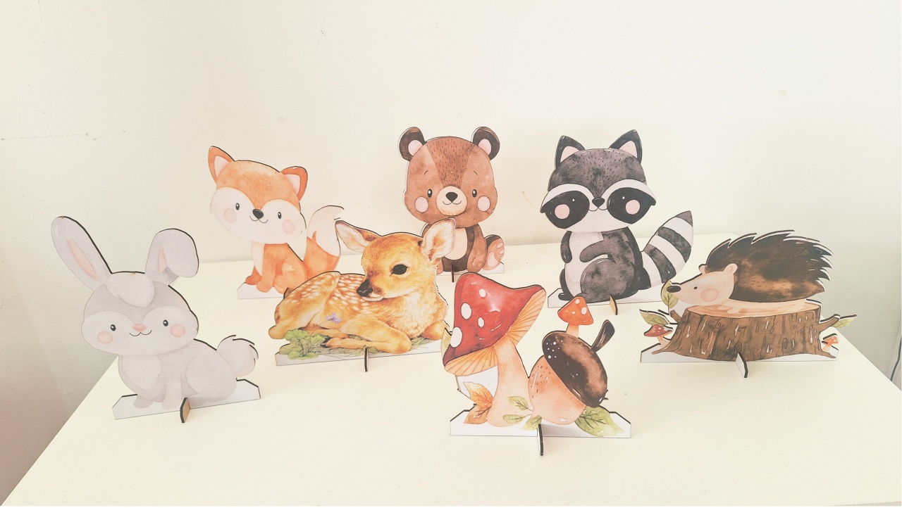 Kit Display Bosque Encantado - SonikaDecoracaohttps://wa.me/message/Q2BS5PB4ZSIYH1