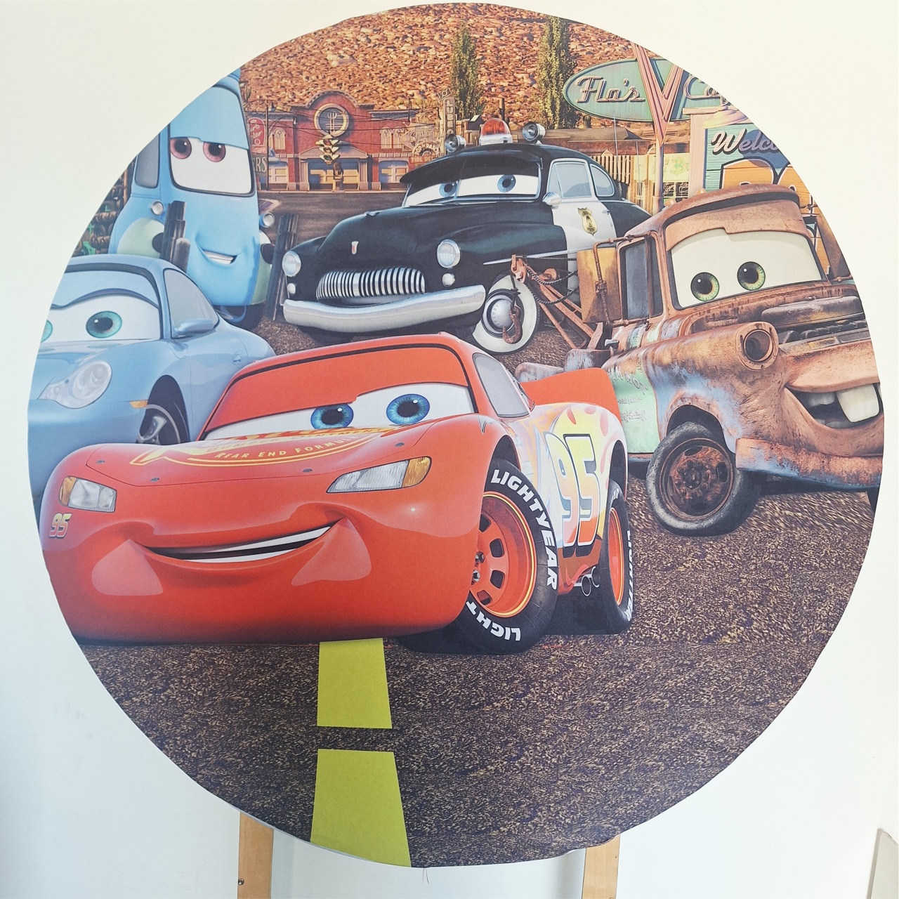 Painel  Macqueen - SonikaDecoracaohttps://wa.me/message/Q2BS5PB4ZSIYH1
