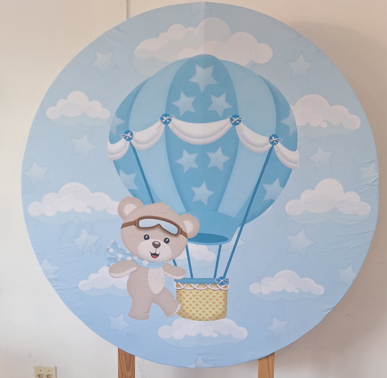 Painel Baloeiro Azul - SonikaDecoracaohttps://wa.me/message/Q2BS5PB4ZSIYH1