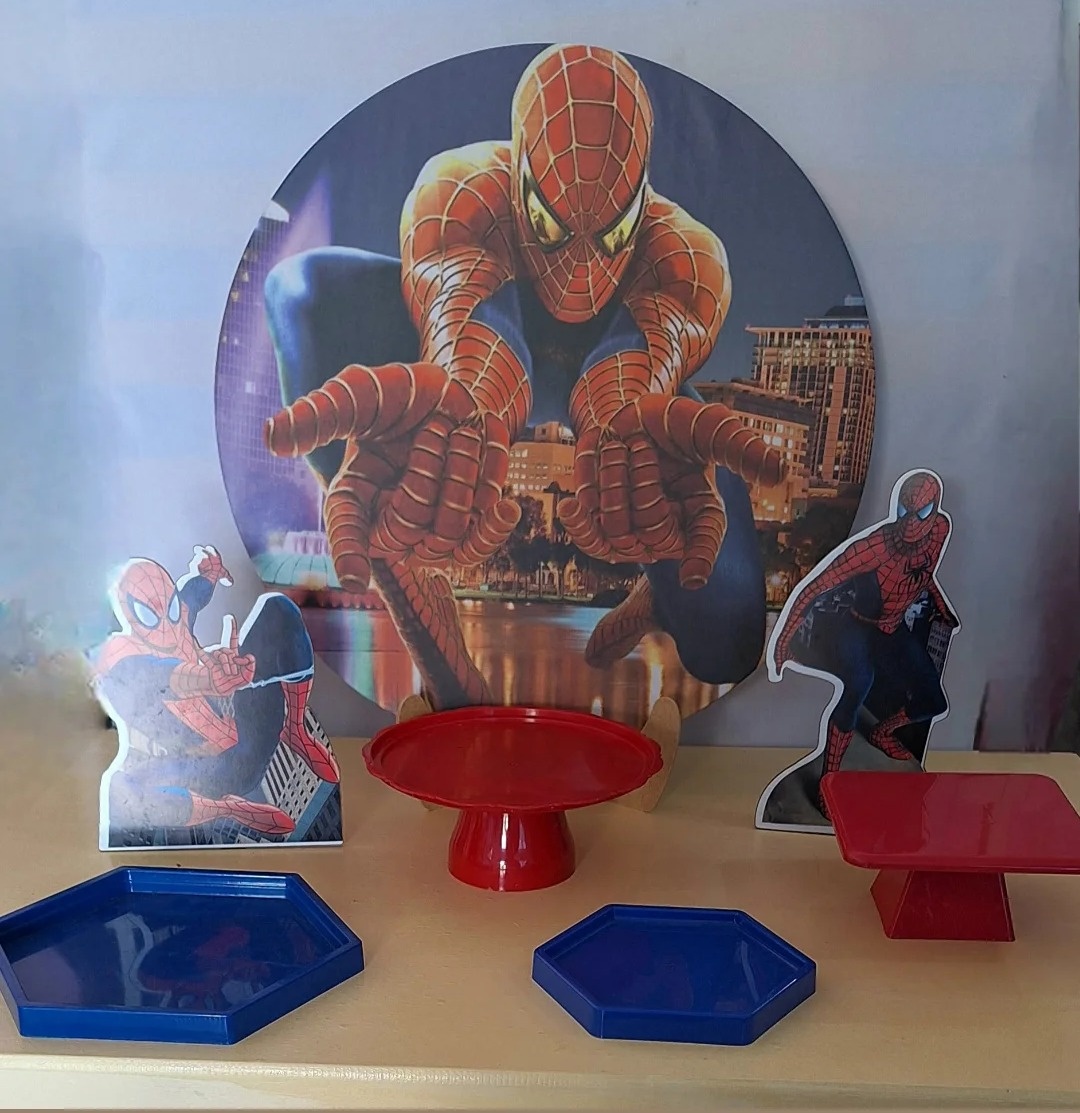 Mini Display Homem Aranha - SonikaDecoracaohttps://wa.me/message/Q2BS5PB4ZSIYH1