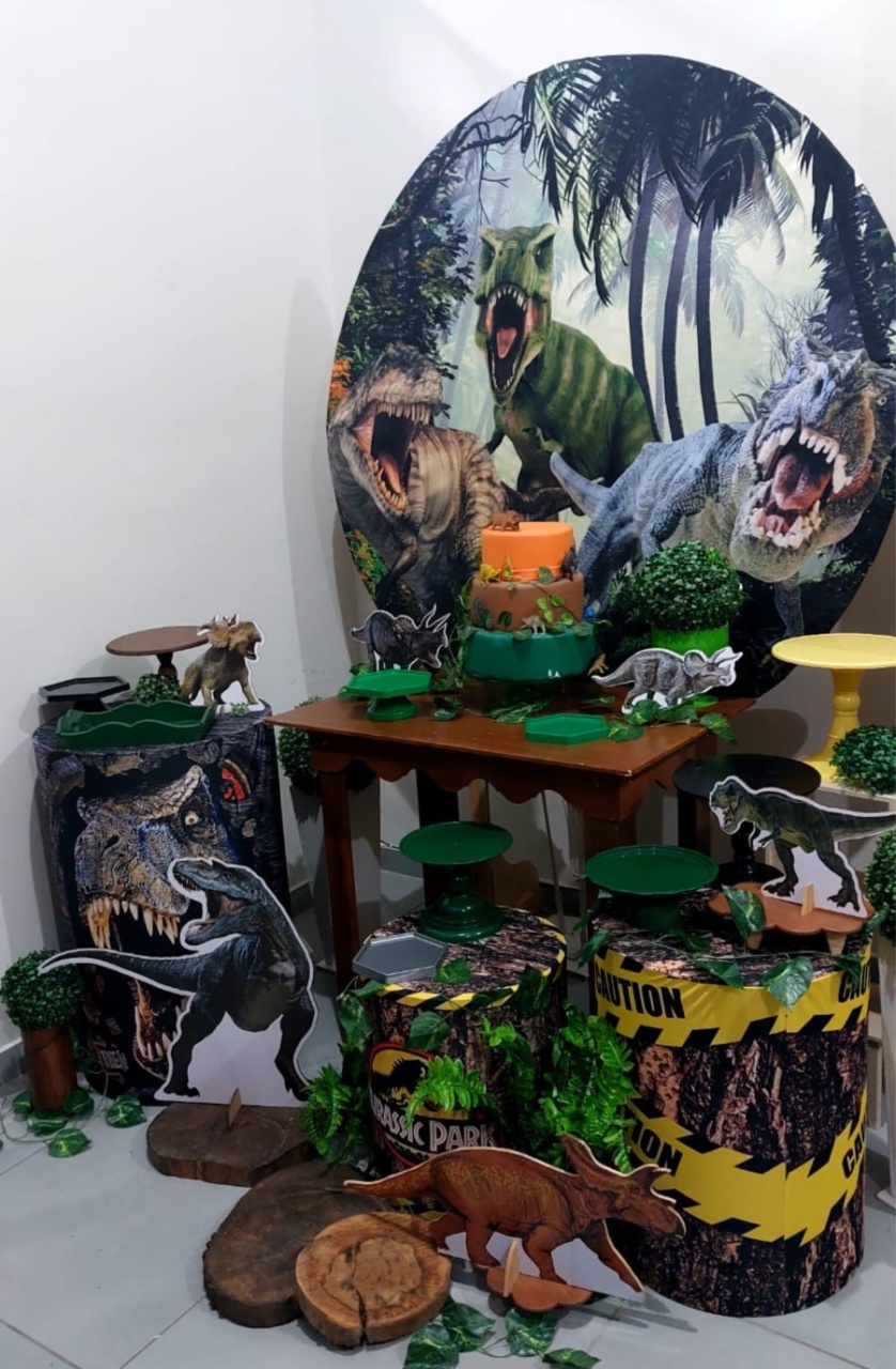 Kit 3 Dinossauro - SonikaDecoracaohttps://wa.me/message/Q2BS5PB4ZSIYH1