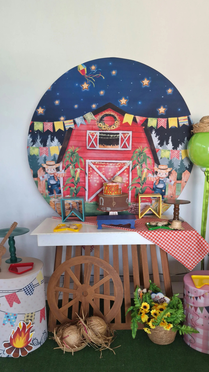 Kit Festa Junina Azul - SonikaDecoracaohttps://wa.me/message/Q2BS5PB4ZSIYH1