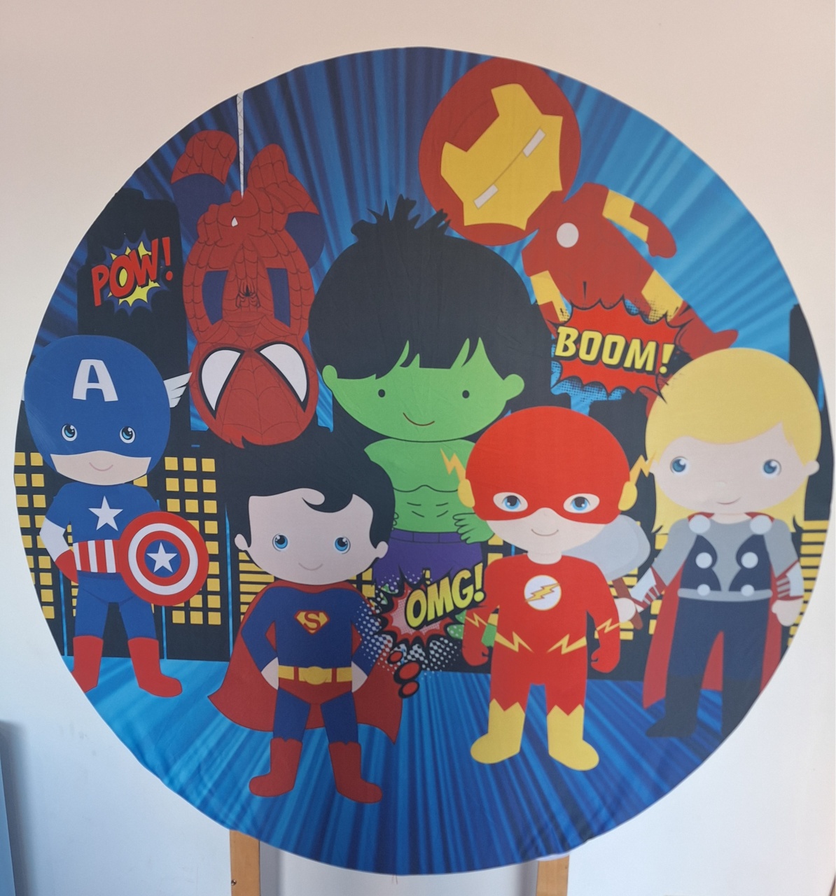 Painel Os Herois Cut - SonikaDecoracaohttps://wa.me/message/Q2BS5PB4ZSIYH1