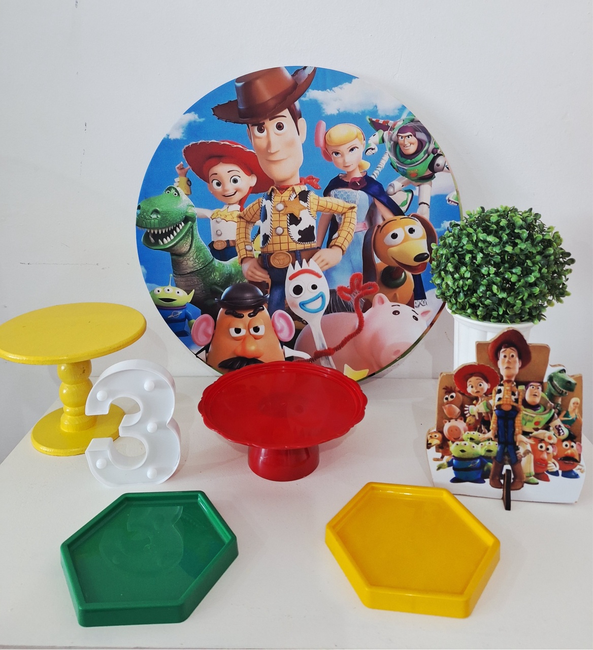 Mini Kit Toy Story - SonikaDecoracaohttps://wa.me/message/Q2BS5PB4ZSIYH1