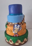Bolo 2 Fake Sonic - imagem 2