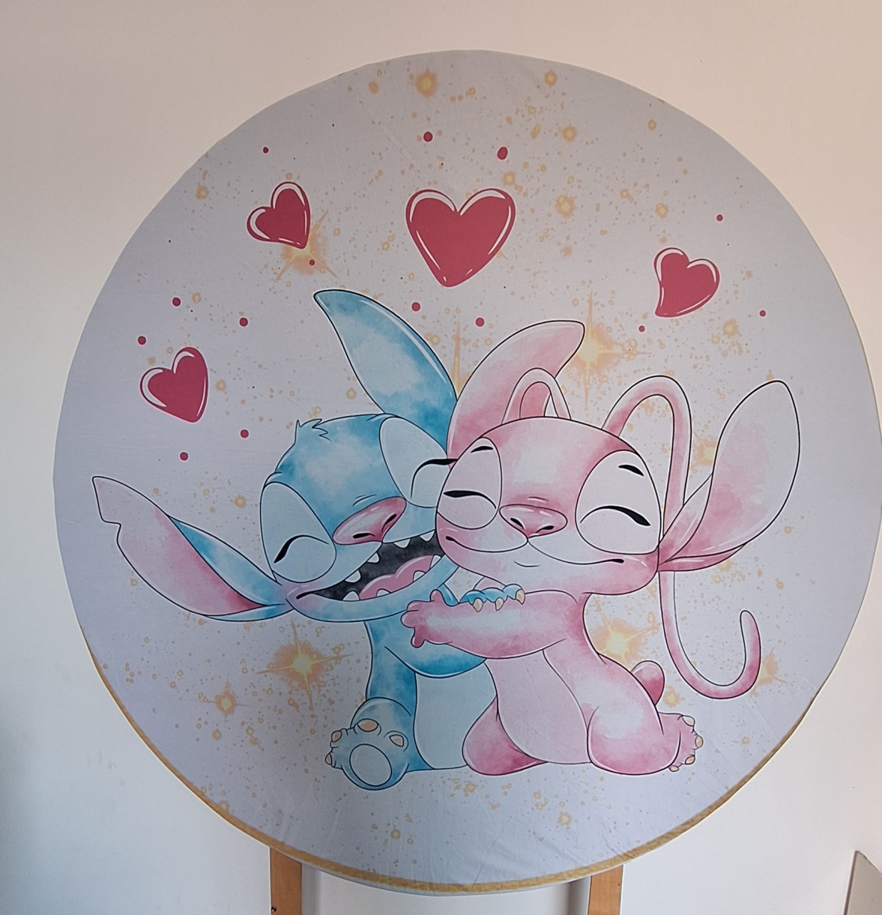 Painel Stith E Angel - SonikaDecoracaohttps://wa.me/message/Q2BS5PB4ZSIYH1