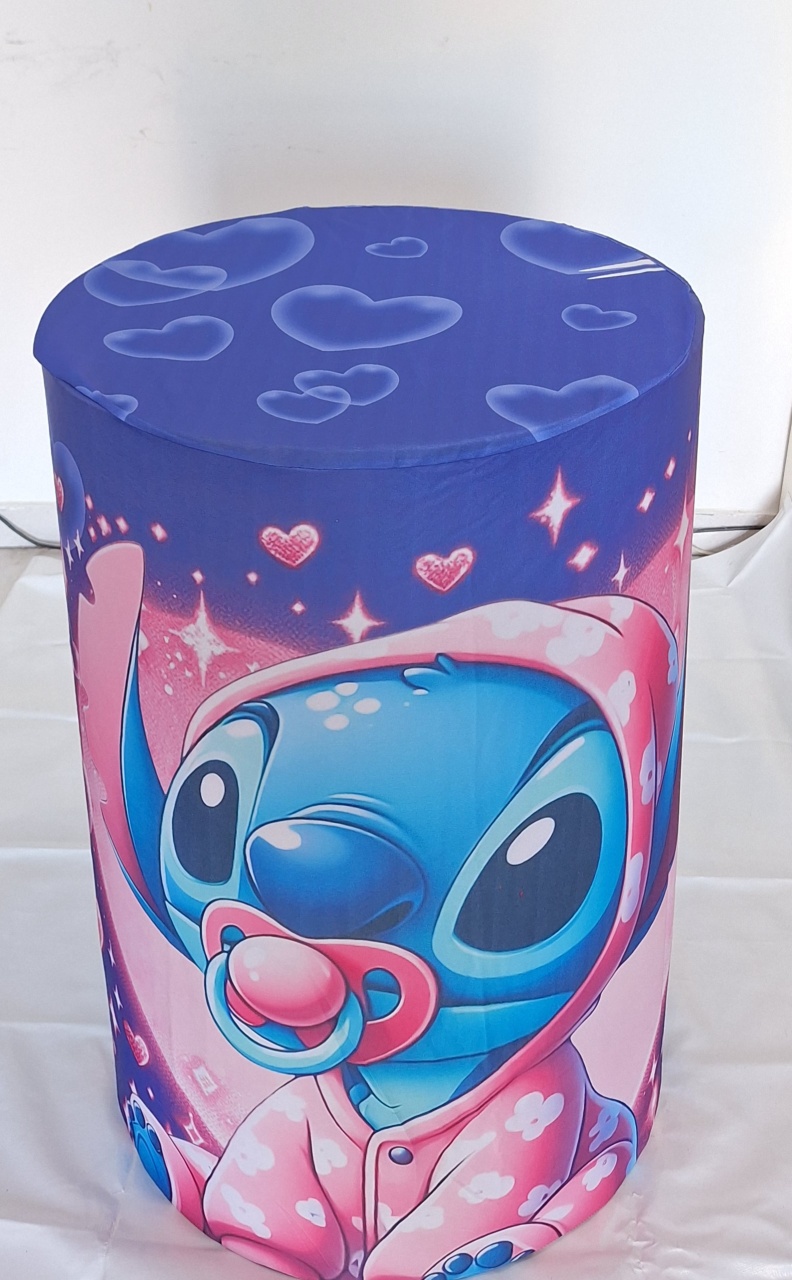 Capa Cilindro G Stitch Bb - SonikaDecoracaohttps://wa.me/message/Q2BS5PB4ZSIYH1
