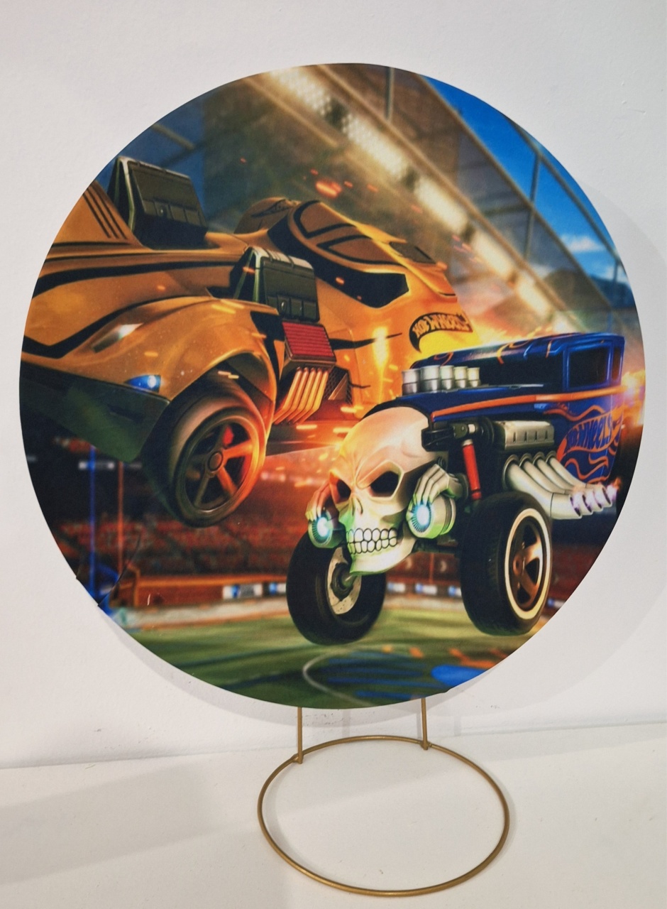 Mini Painel Hotwheels  - SonikaDecoracaohttps://wa.me/message/Q2BS5PB4ZSIYH1
