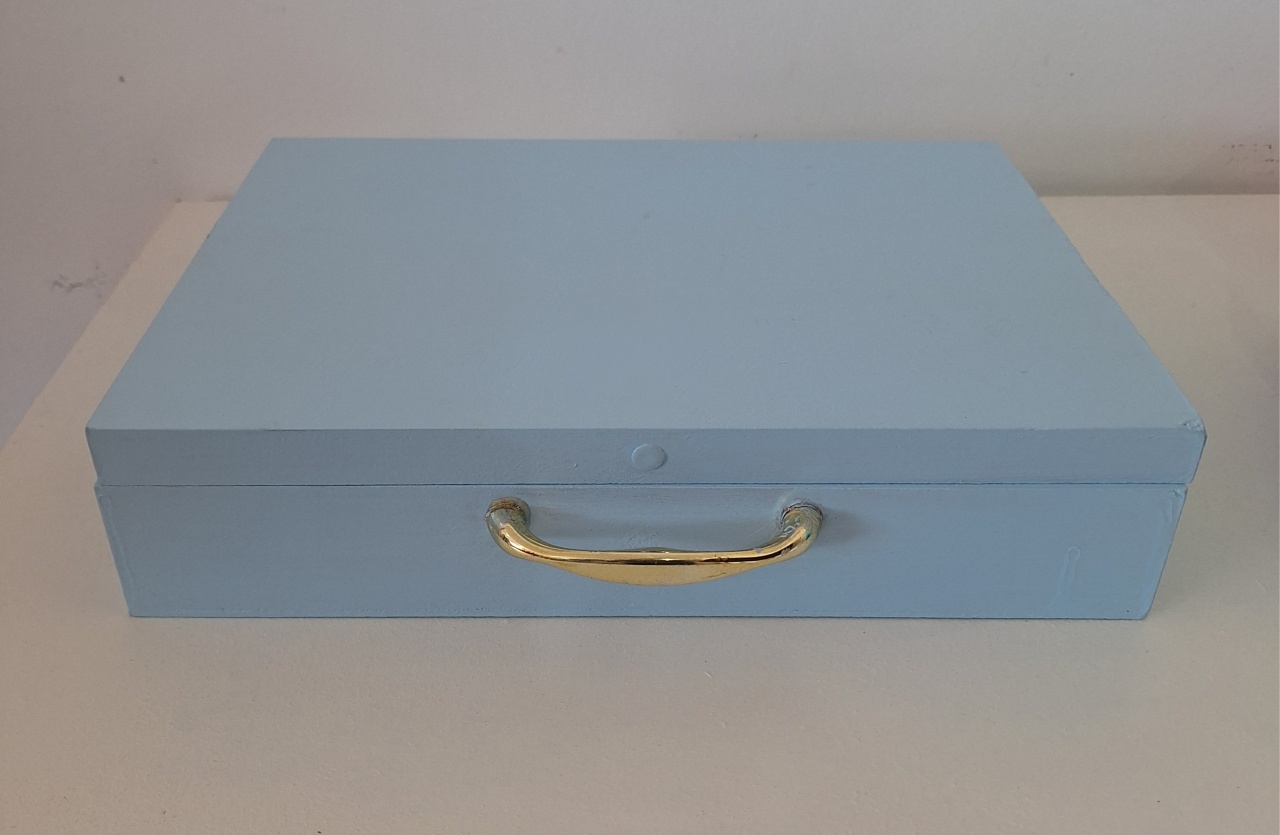 Maleta Azul  G - SonikaDecoracaohttps://wa.me/message/Q2BS5PB4ZSIYH1