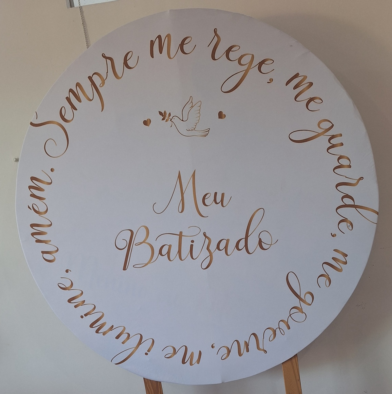 Painel Batizado Frase - SonikaDecoracaohttps://wa.me/message/Q2BS5PB4ZSIYH1