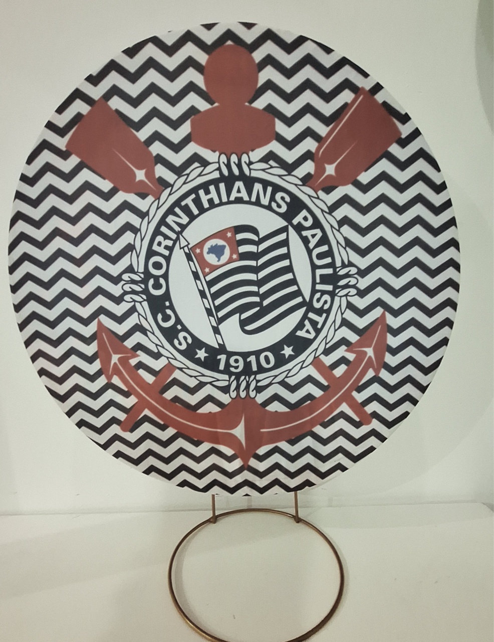 Mini Painel  Corinthians - SonikaDecoracaohttps://wa.me/message/Q2BS5PB4ZSIYH1