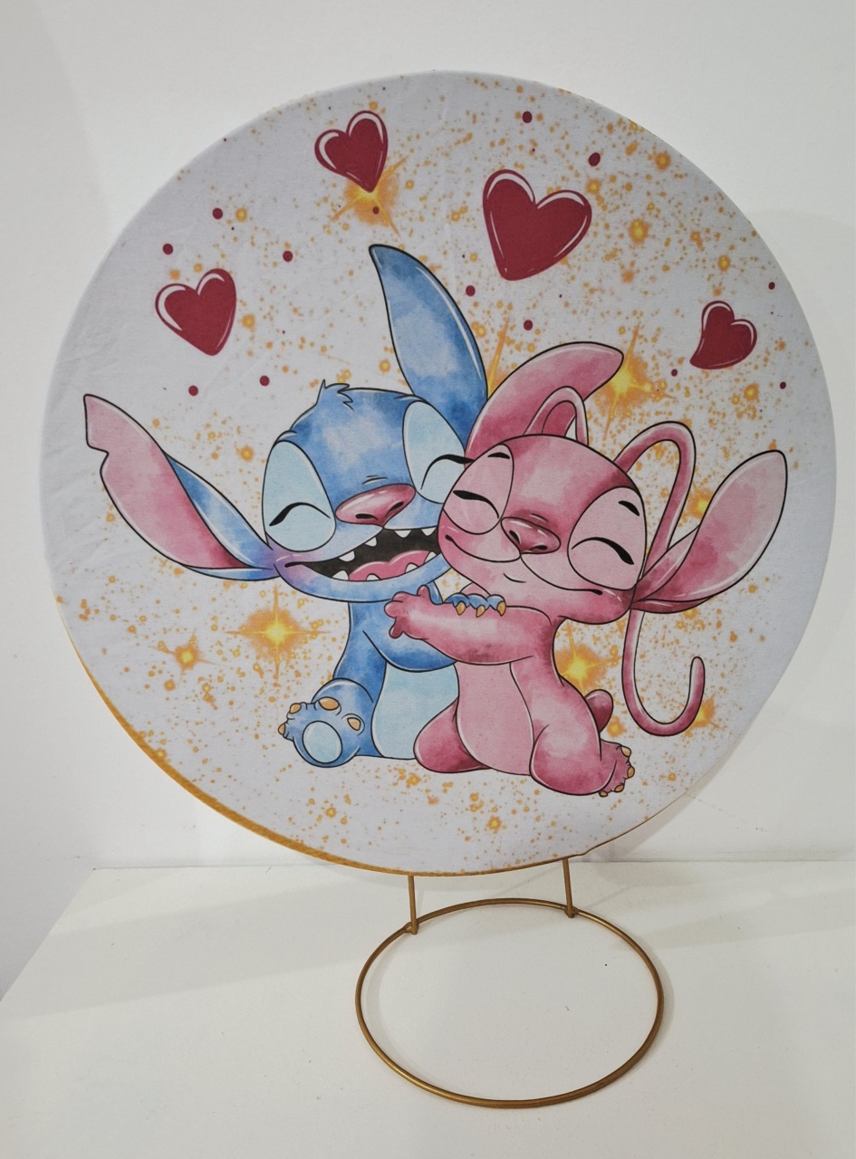 Mini Painel Stitch Angel - SonikaDecoracaohttps://wa.me/message/Q2BS5PB4ZSIYH1