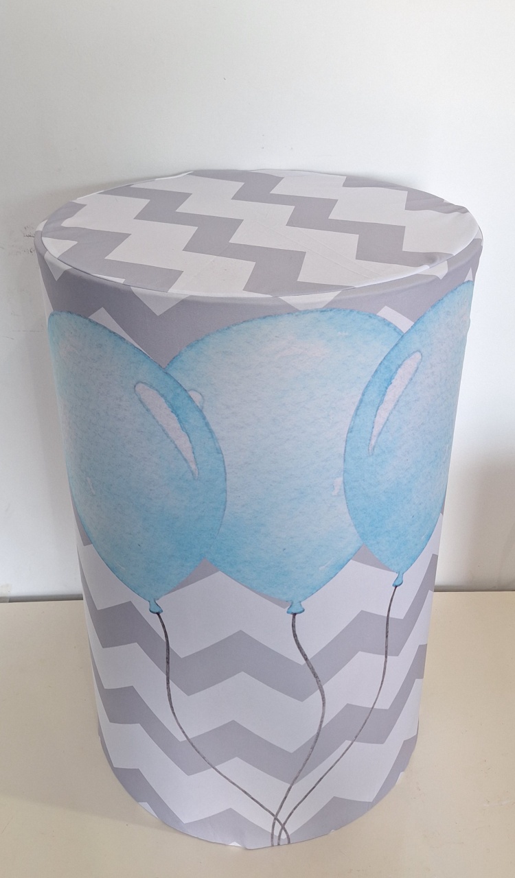 Capa Cilindro Balao /Elefante G - SonikaDecoracaohttps://wa.me/message/Q2BS5PB4ZSIYH1